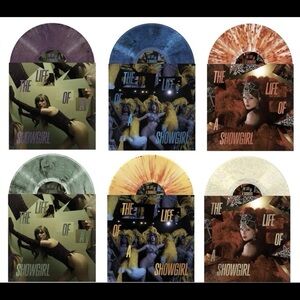 Taylor Swift The Life of A Showgirl Six Vinyl Bundle - Exclusive Variants